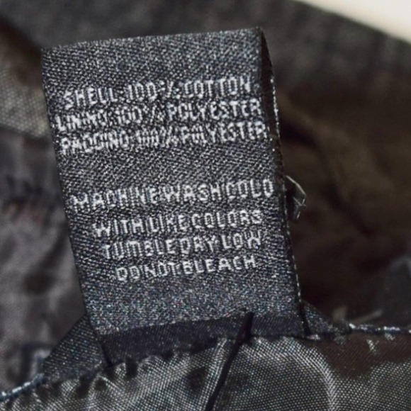 O'NEILL dark grey zipper front 3/4 jacket, size Large - Picture 6 of 7